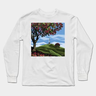 One Tree Hill, Auckland Long Sleeve T-Shirt